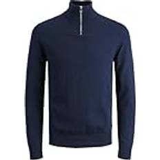 Jack & Jones Junior Quarter Zip - Blue/Navy Blazer (12268772-2078)
