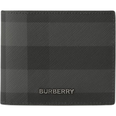 Wallets & Key Holders Burberry Check Slim Bifold Wallet - Charcoal