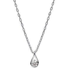 Pandora Diamond Necklaces Pandora Infinite Lab Grown Pendant Necklace - Silver/Diamond