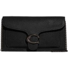 Coach polished tabby Coach Tabby Chain Clutch - Polished Pebble Leather/Pewter/Black