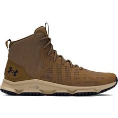 Under Armour Hiking Shoes Under Armour Micro G Strikefast Mid Tactical M - Coyote Brown/City Khaki/Midnight Navy