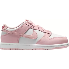 Foam Children's Shoes Nike Dunk Low PS - White/Pomegranate/Pink Glaze