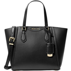 Michael Kors Taryn Small handtas van leer met afneembare schouderriem Zwart 1 maat
