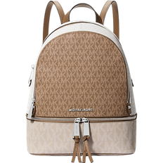 Michael Kors Backpacks Michael Kors Rhea Medium Color Block Logo Backpack - Dkcmlmelange