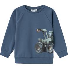 Bilar Barnkläder Name It Kid's Regular Fit Sweatshirt - Bering Sea