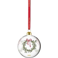 Holmegaard Christmas Ball 2024 Transparent Christmas Tree Ornament 8.5cm