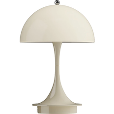 Panthella portable led Louis Poulsen Panthella 160 Portable V3 Opal Beige Bordlampe 24.1cm