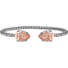 Mini Drop Bracelet - Silver/Vintage Rose