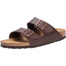 Femme Sandales Birkenstock Arizona BS Narrow Fit - Dark Brown