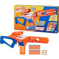 Giocattoli Nerf n-series pinpoint, blaster con 18 dardi n1, caricatore da 10 dardi, giocattoli per bambini e bambine dagli 8 anni in su