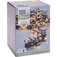 Micro ljusslinga LED Micro Cluster Black Ljusslinga 1000 Lampor