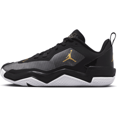 Jordan One Take 4 Basketball Shoes - Black/Metallic Gold/White