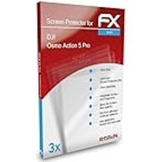 atFoliX 3x Screen Protector DJI Osmo Action 5 Pro