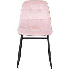 SECONIQUE Lukas Pink Kitchen Chair 81cm 2pcs