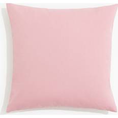 H&M Cotton Canvas Kissenbezug Rosa (50x50cm)