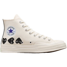 Converse x Comme des Garçons PLAY Chuck 70 Multi Heart High Top - Milk/Black/Egret