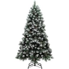 Christmas Trees on sale Homcom Artificial Pine Green Christmas Tree 180cm