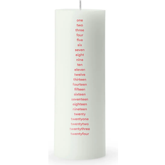 Velas de Adviento Normann Copenhagen Calendar 2024 Light Green Advent Candle