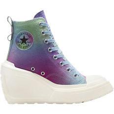 Converse Denim Trainers Converse Chuck 70 De Luxe Wedge W - Out Of The Blue/Egret/Multi