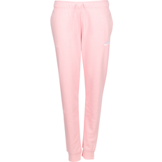 Pants Nike Sportswear Club Fleece Women's Mid-Rise Joggers - Medium Soft Pink/White