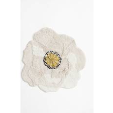 Non-Slip Bath Mats H&M Tufted Flower-Shaped Bath Mat 75 x 75