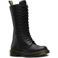 34 ½ Stivaletti in Pizzo Dr. Martens 1B99 Virginia Leather High Boot - Black