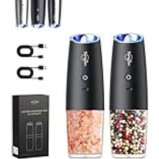 Sangcon Gravity Elektrisk Salt- och Pepparkvarn-Set Pepparkvarn