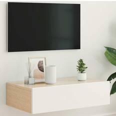 vidaXL Med LED-Lys 60 x 35 x 15.5 cm TV-bord