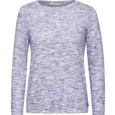 Cecil Cosy Shirt - Lilameliert