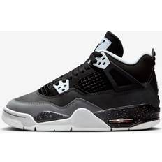 Chaussures de sport Jordan Retro 4 Basketball Shoes - Black/Grey/Black/Pure Platinum