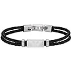 Emporio Armani Armani Herren Armband Edelstahl - Schwarz