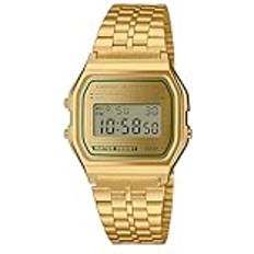Unisex Wrist Watches Casio Vintage A158 Digital Gold Watch