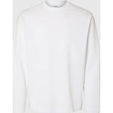 Herre - L Bluser Selected Homme Slhoscar Bluser T-shirt - Hvid