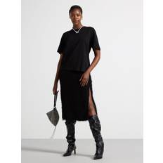 Lindex Women Skirts Lindex Midi Skirt In Feather Yarn