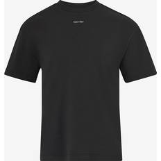 Calvin Klein Børnetøj Calvin Klein Nano T-shirt Med Logo - Sort