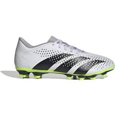 Adidas Predator Accuracy.4 Flexible Ground Boots - Cloud White/Core Black/Lucid Lemon