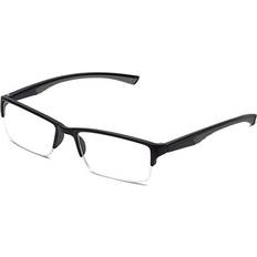 Reading Glasses Calabria 6904 Semi-Rimless Flexie Reading in Grey 3.00