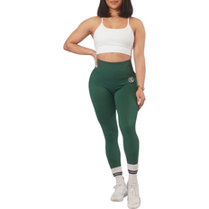 Valiant Seamless Contour Scrunch Tights - Teal