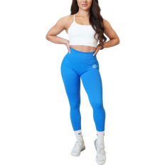 Gtech Valiant Seamless Contour Scrunch Tights - Blue