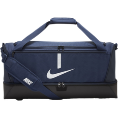 Dame Duffel- & Sportsbager Nike Academy Team Football Hardcase Duffel Bag Large - Midnight Navy/Black/White