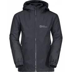 Jack Wolfskin Boy's Iceland 3 in 1 Jacket - Phantom (1605255-6350)