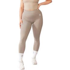 Beige - Dam - Träningsplagg Tights Gtech Define Seamless Scrunch Tights - Beige