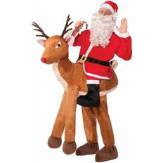 Vestidos de fiesta Bristol Novelty Santa Ride-a-Reindeer Costume Set