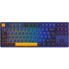 Akko Tastaturer Akko 5087B TKL Plus Horizon Wireless RGB Hotswap Akko CS Jelly Black Keyboard (Nordic)