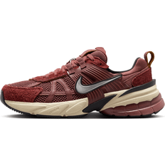 Brown - Unisex Running Shoes Nike Women's V2K Run Shoes - Brown/Red/Black/Chrome