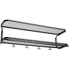 Essem Design Classic 650 Black/Chrome Hattehylde 120x22cm