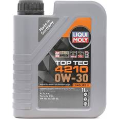 Huiles moteur Liqui Moly Top Tec 4210 0W-30 1I 21604 21604 Volkswagen: Passat B6 Variant Transporter 6 Golf 7 AUDI A3 Sportback A3 3/5 Portes Huile moteur 1L