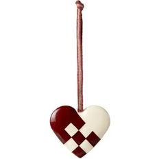 Maileg Juldekorationer Maileg Small Heart Red Julgranspynt 6cm