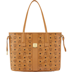 Bolsos MCM Reversible Liz Visetos Shopper Medium - Cognac