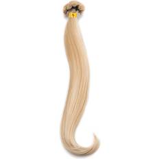 10 Keratin Bonding Extensions  Professional Qualität  40-45cm Glatt #2 Dunkelbraun
